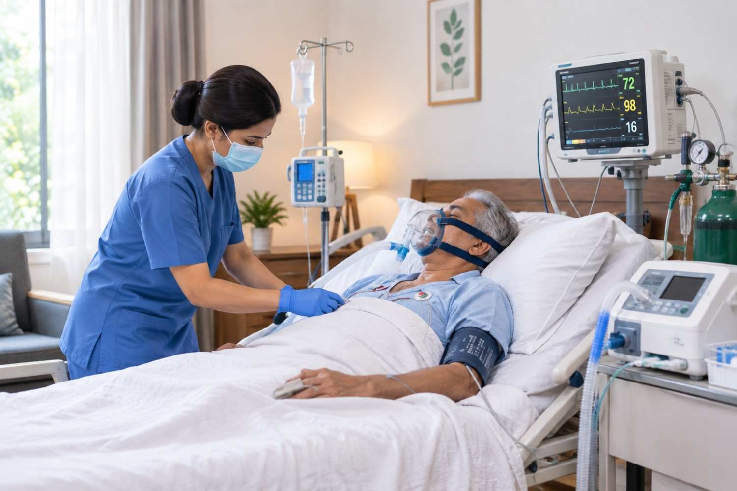 ICU Setup at Home